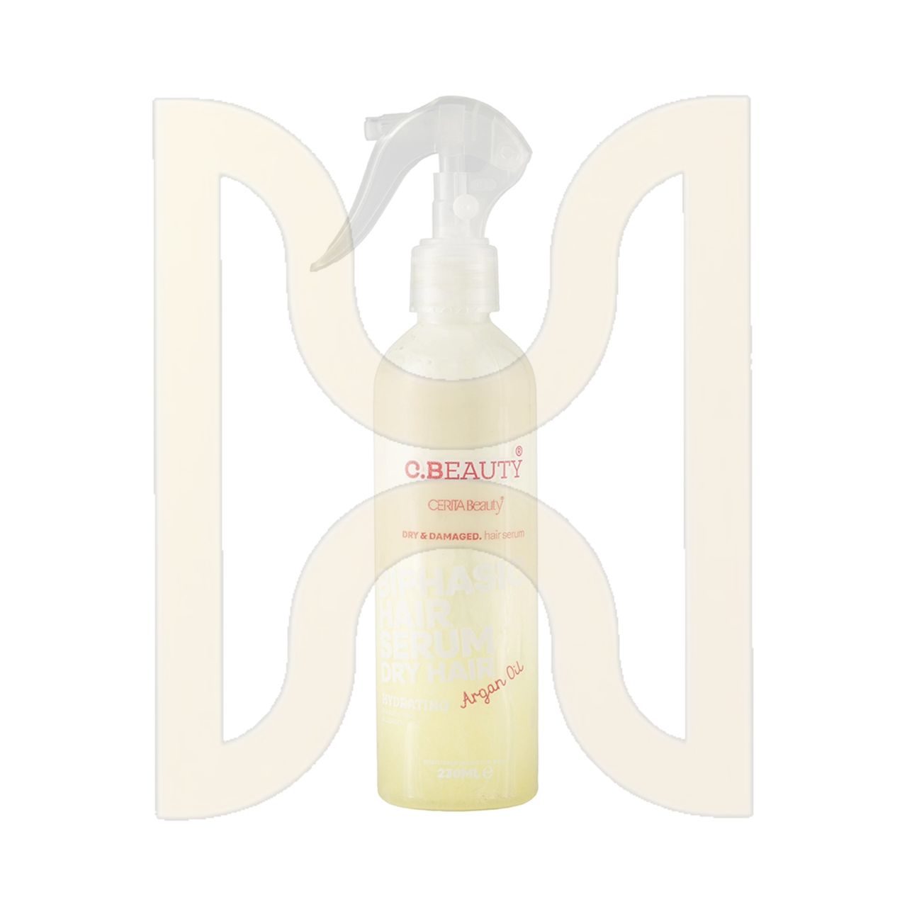 سرم دو فاز موهای خشک و آسیب دیده c. Beauty