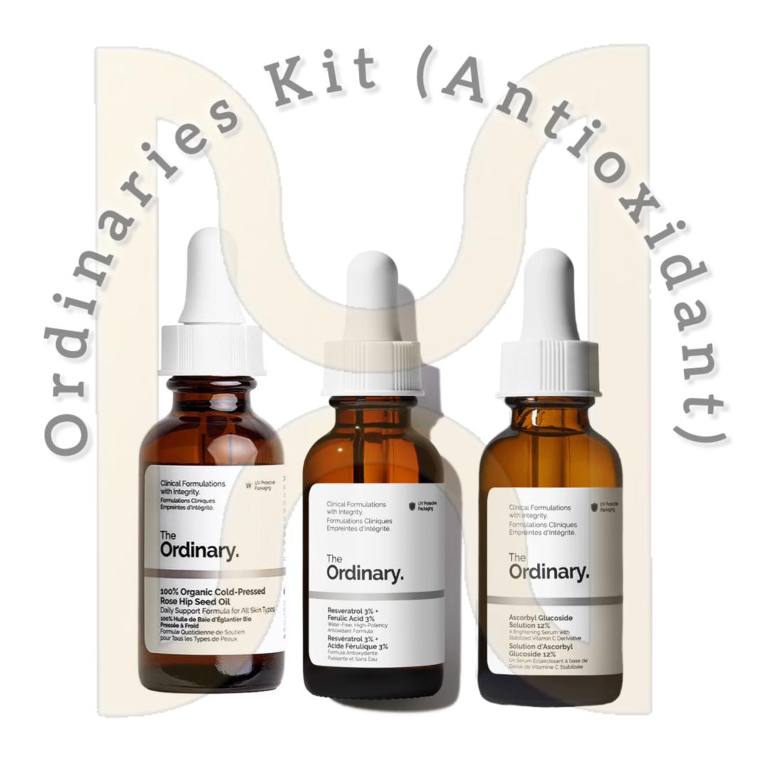 کیت اوردینریز(آنتی اکسیدانت) -اسکوربیل گلوکوزاید 12%  رسوراترول3% و فرولیک اسید 3%  روغن رزهیپ