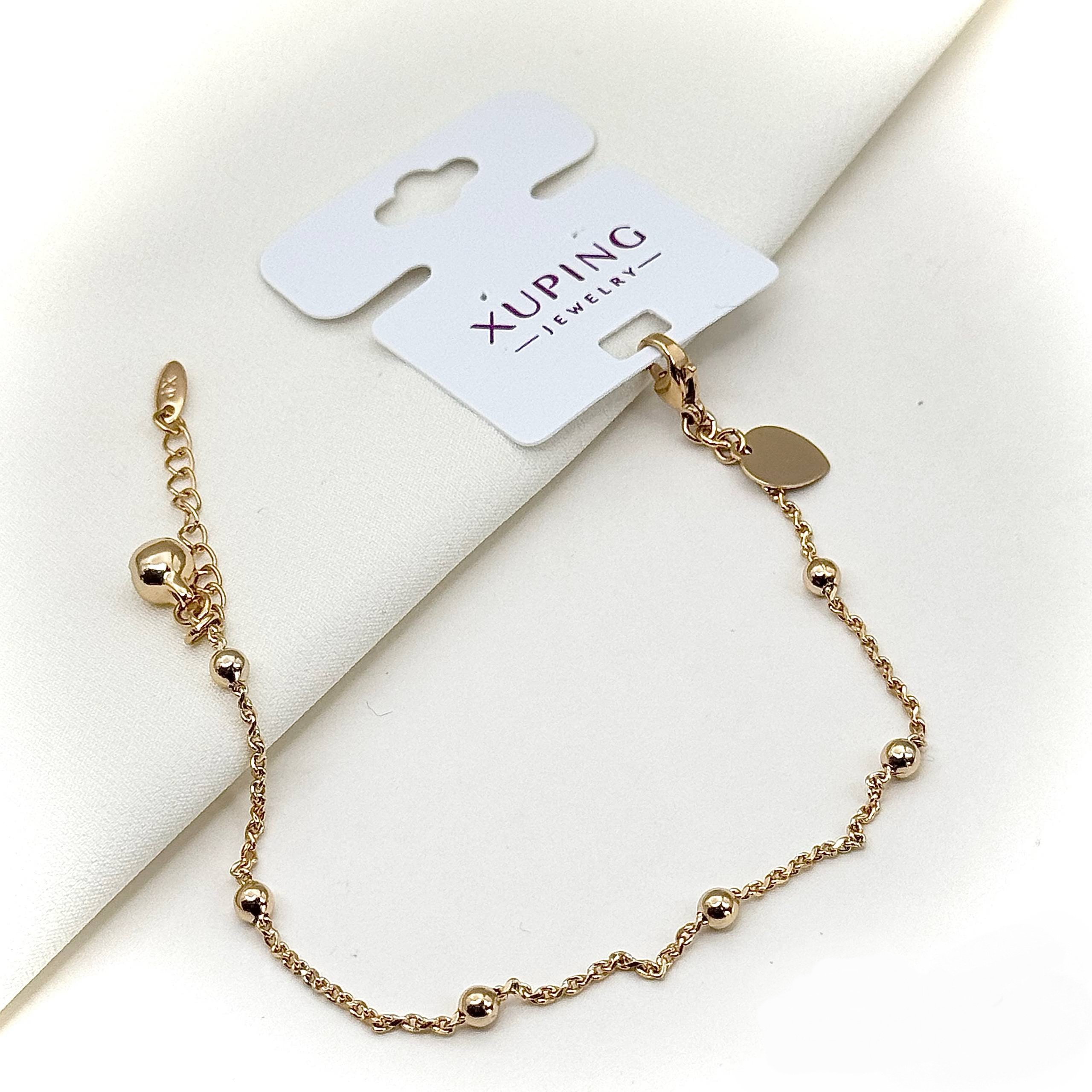 دستبند توپی ظریف دخترانه ژوپینگ