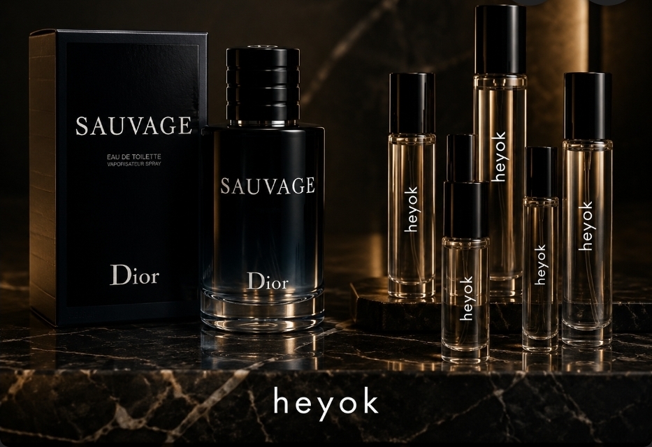 عطر ادکلن گرمی ساواج دیور درجه یک  Hi Dior Sauvage  حیوک. حجم ۵ میل گارانتی حیوک کد ۵۰۰۱۲۲