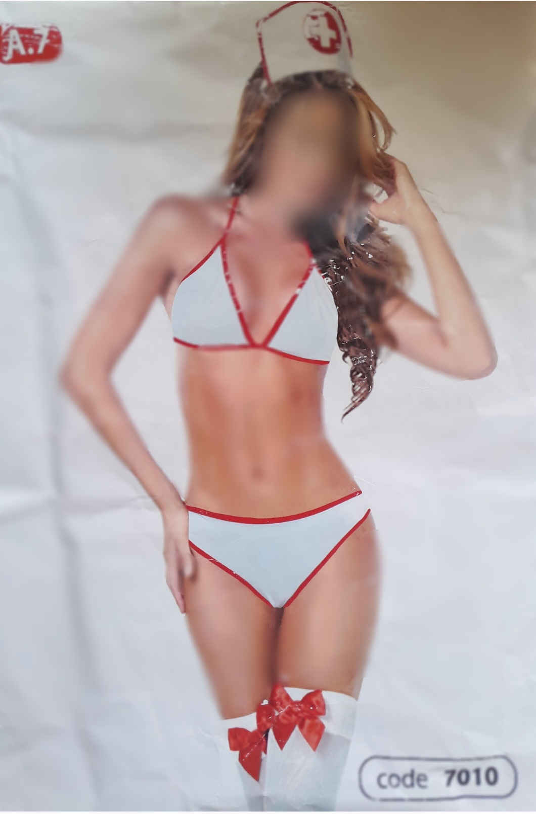 لباس خواب فانتزی /وارداتی/ جنس درجه یک/ کیفیت عالی/ فوق العاده جذاب و زیبا /کاستوم پرستاری محشر و فوق العاده جذاب  فری تا ۴۴ گارانتی حیوک کد ۹۹۹۰۱۰