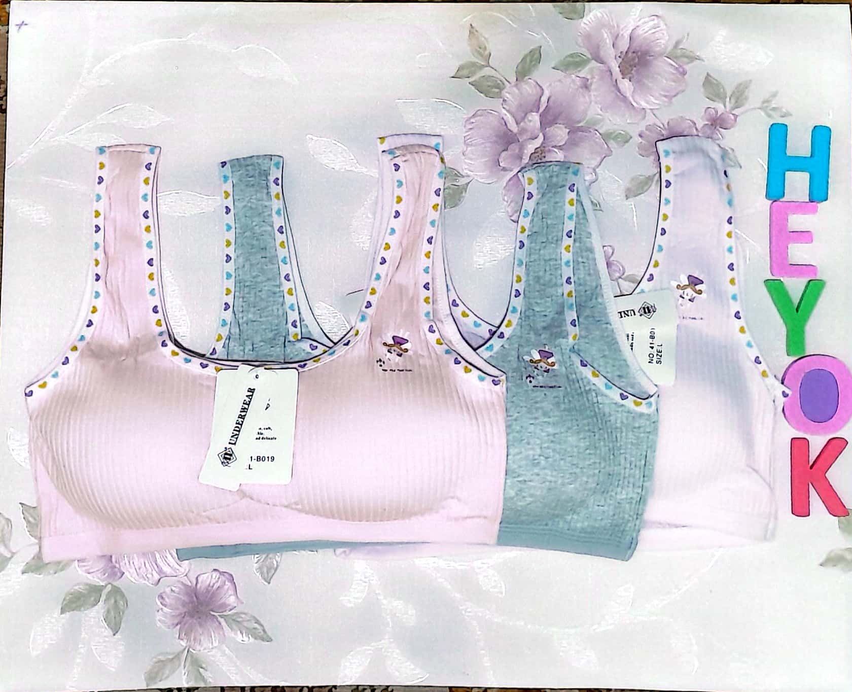 نیم تنه دخترانه کاپ دار کبریتی لبه قلبی