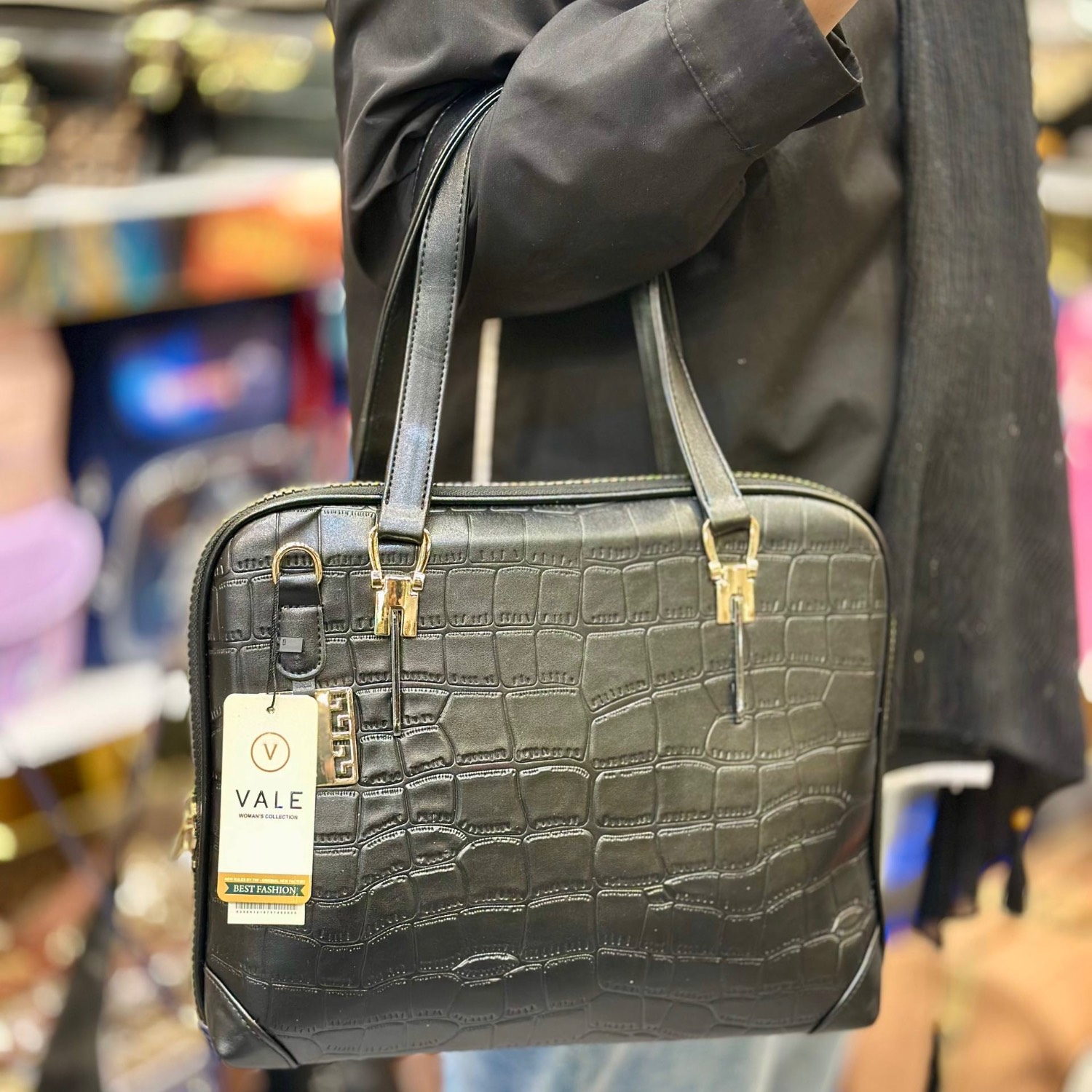 کیف دانشجویی مشکی کد 072