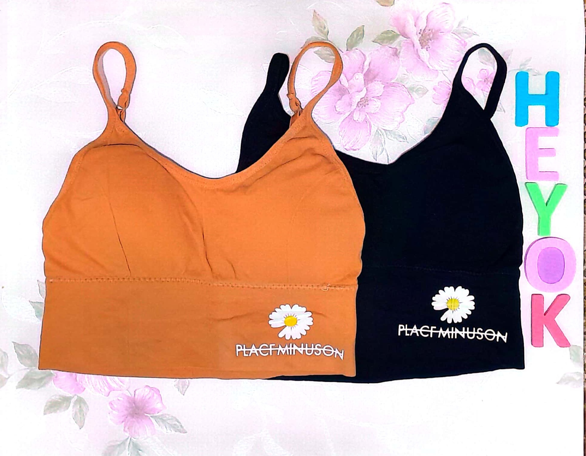 نیم تنه نخی بابونه با بند تنظیم دار