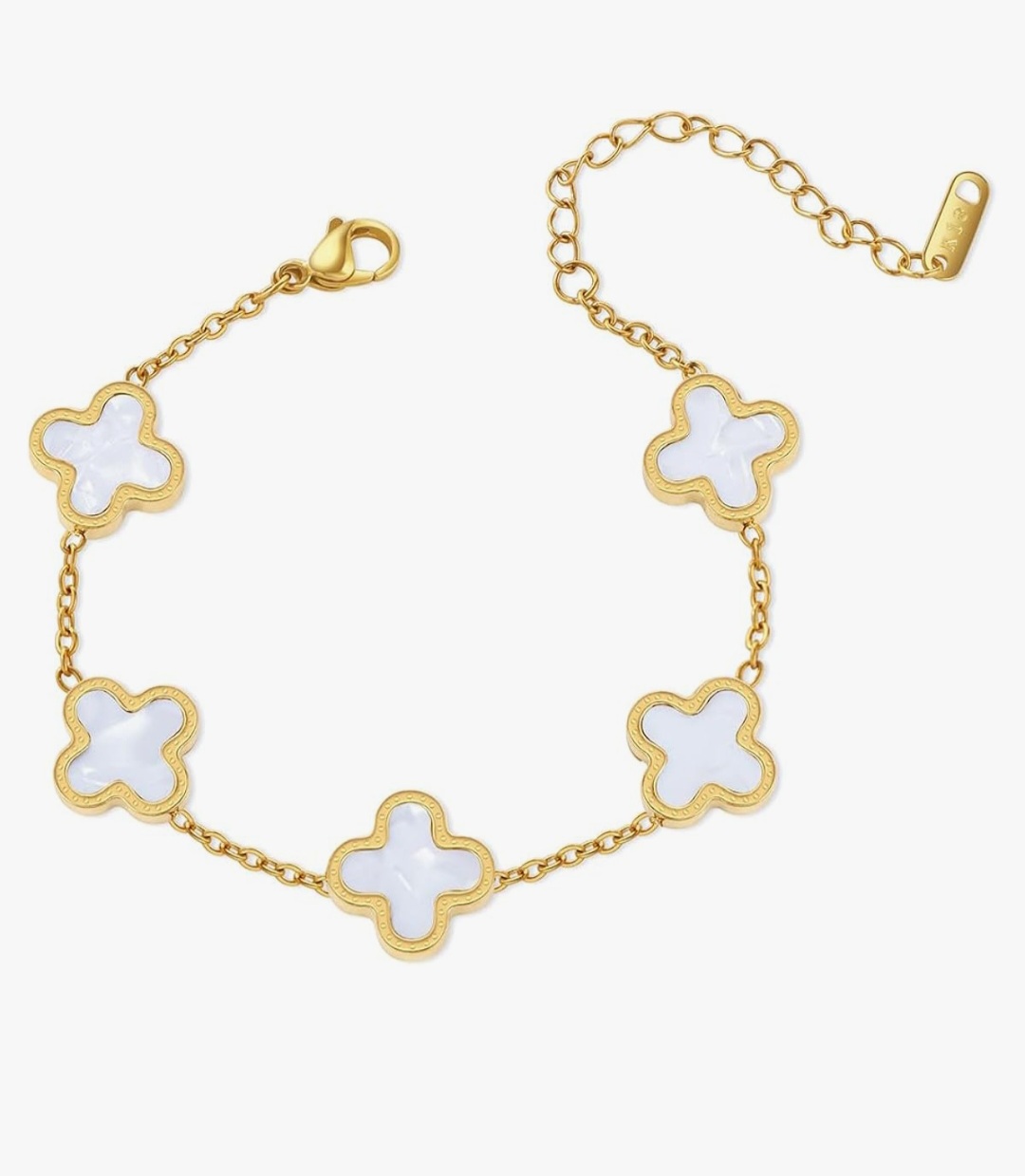 دستبند ونکلیف سفید استیل