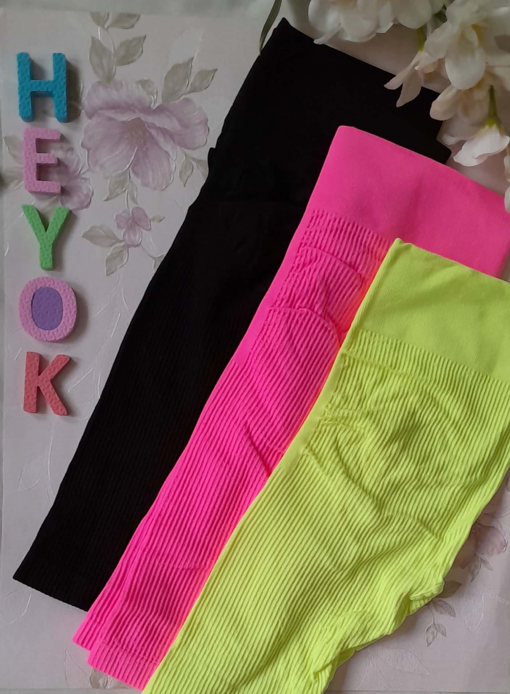 لگ شلوارک وارداتی سیم لس پشت  چین دار کبریتی