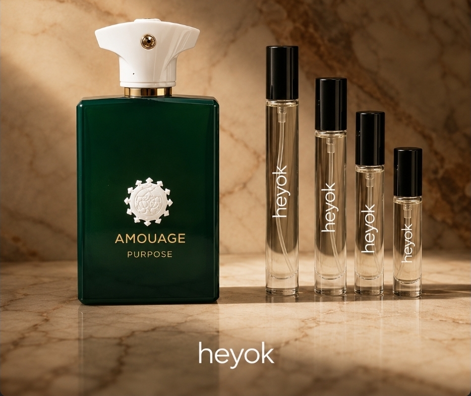 عطر ادکلن گرمی آمواج پورپوز /آمواج پور پوس درجه یک /Amouage Purpose حیوک. حجم ۵ میل گارانتی حیوک کد ۵۰۰۱۲۴