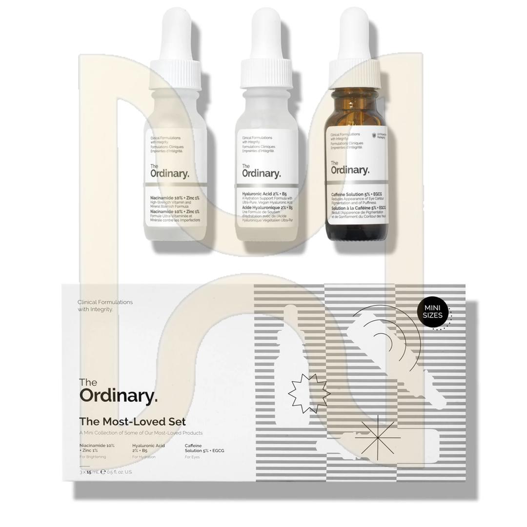 کیت اوردینریز(پرطرفدار و کاربردی)-سرم نیاسین آمید 10% و زینک 1% هیالورونیک اسید 2% و ویتامین B5سرم کافئین 5%