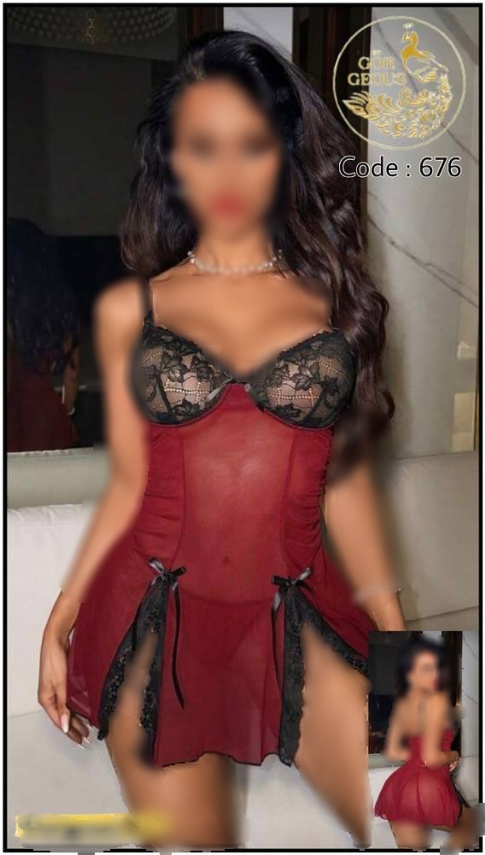 لباس خواب توری فانتزی سایز بزرگ/فوق العاده جذاب و محشر/ بالاتنه گیپور / خییلی خشگل و زیبا/گارانتی حیوک کد ۲۰۰۲۰۹