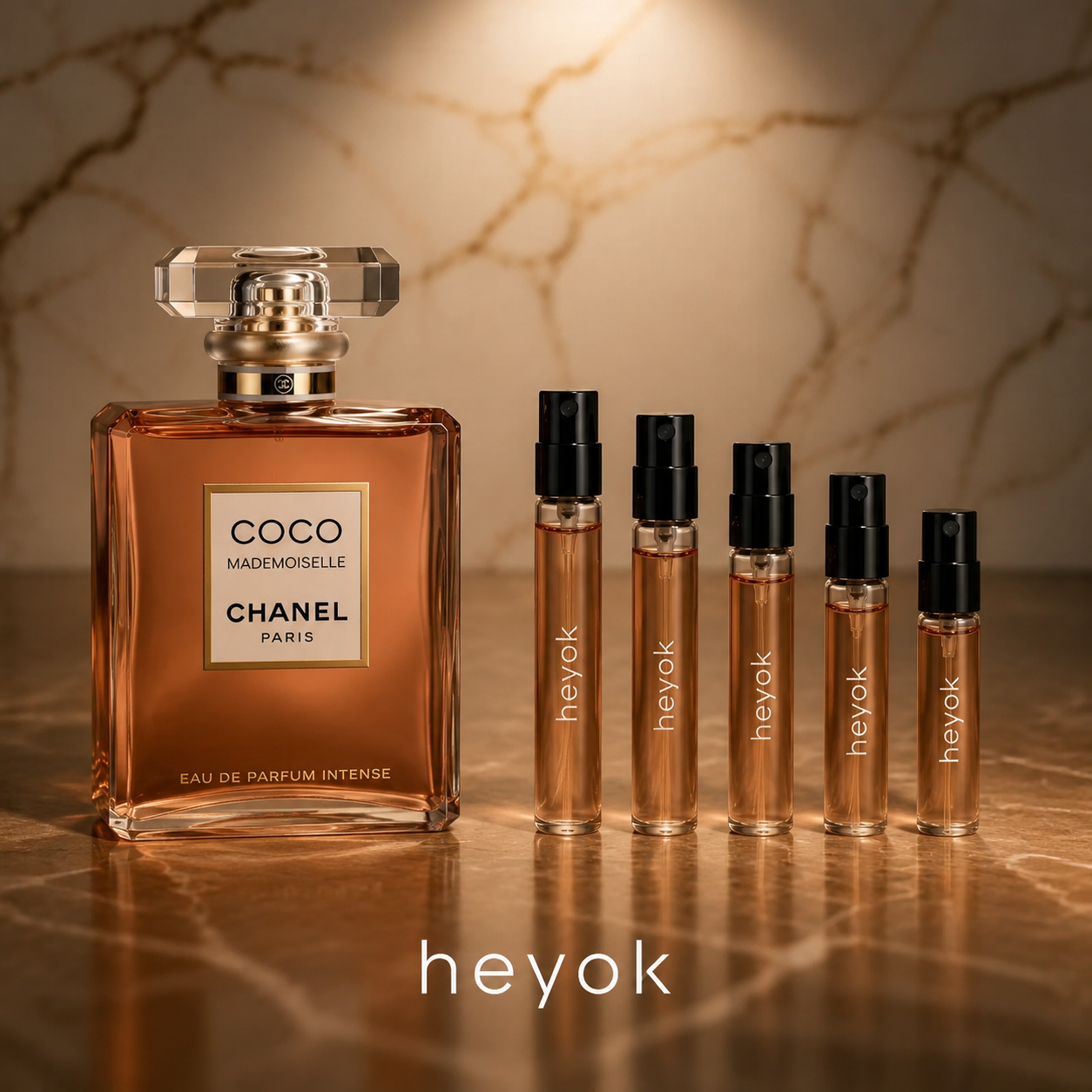 عطر ادکلن گرمی کوکو شنل درجه یک Coco Mademoiselle /Chanel حیوک حجم ۵ میل گارانتی حیوک کد ۵۰۰۱۲۸