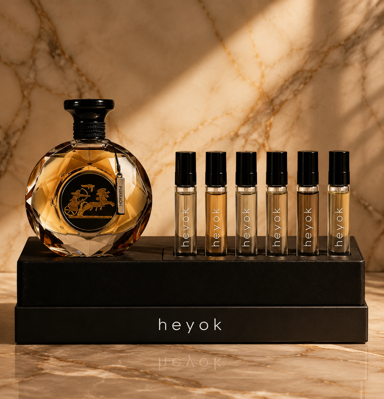 عطر ادکلن گرمی فرعون درجه یک  Pharaoh حیوک حجم ۵ میل گارانتی حیوک کد ۵۰۰۱۲۵