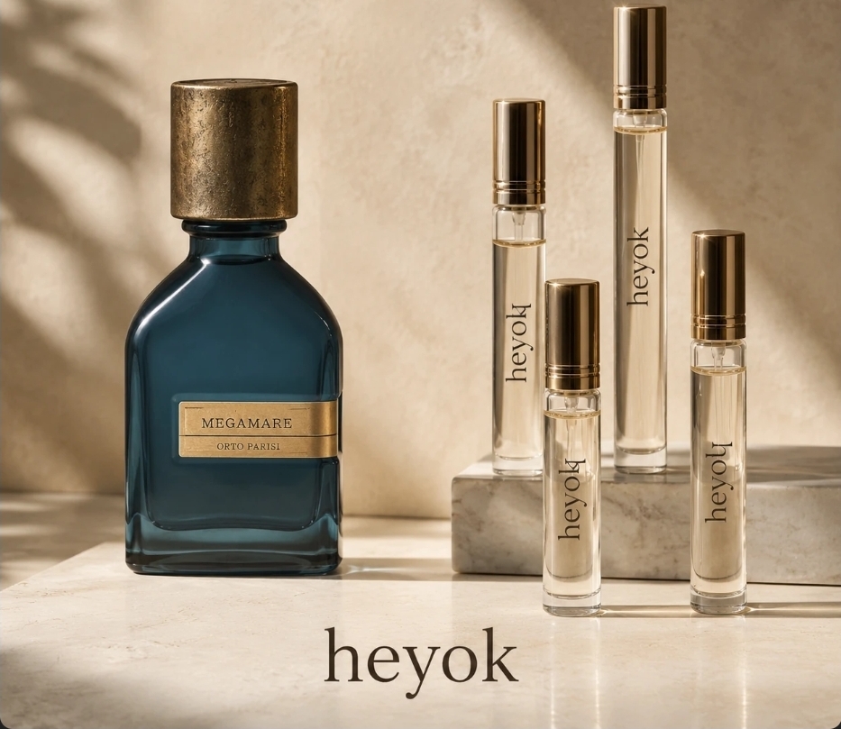 عطر ادکلن گرمی مگاماره درجه یک  Megamare Hi حیوک حجم ۵ میل گارانتی حیوک کد ۵۰۰۱۰۶