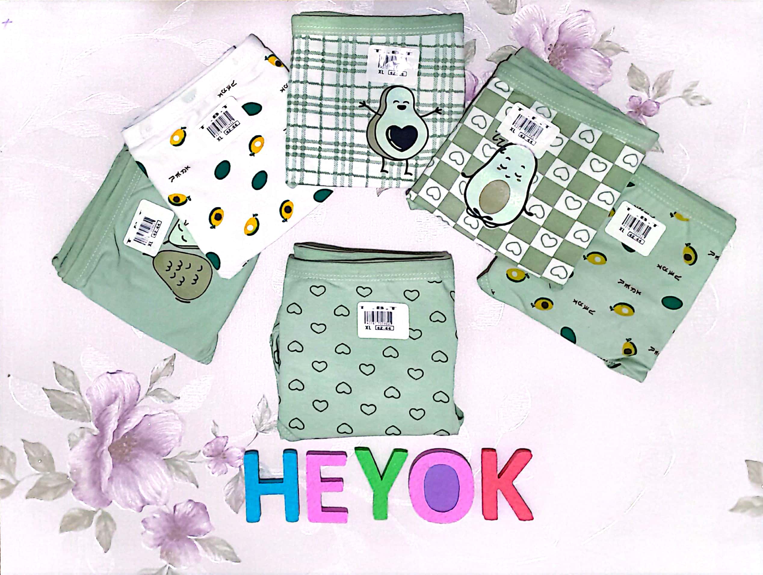 شورت فانتزی سوپرنخ مدل آووکادو TBT