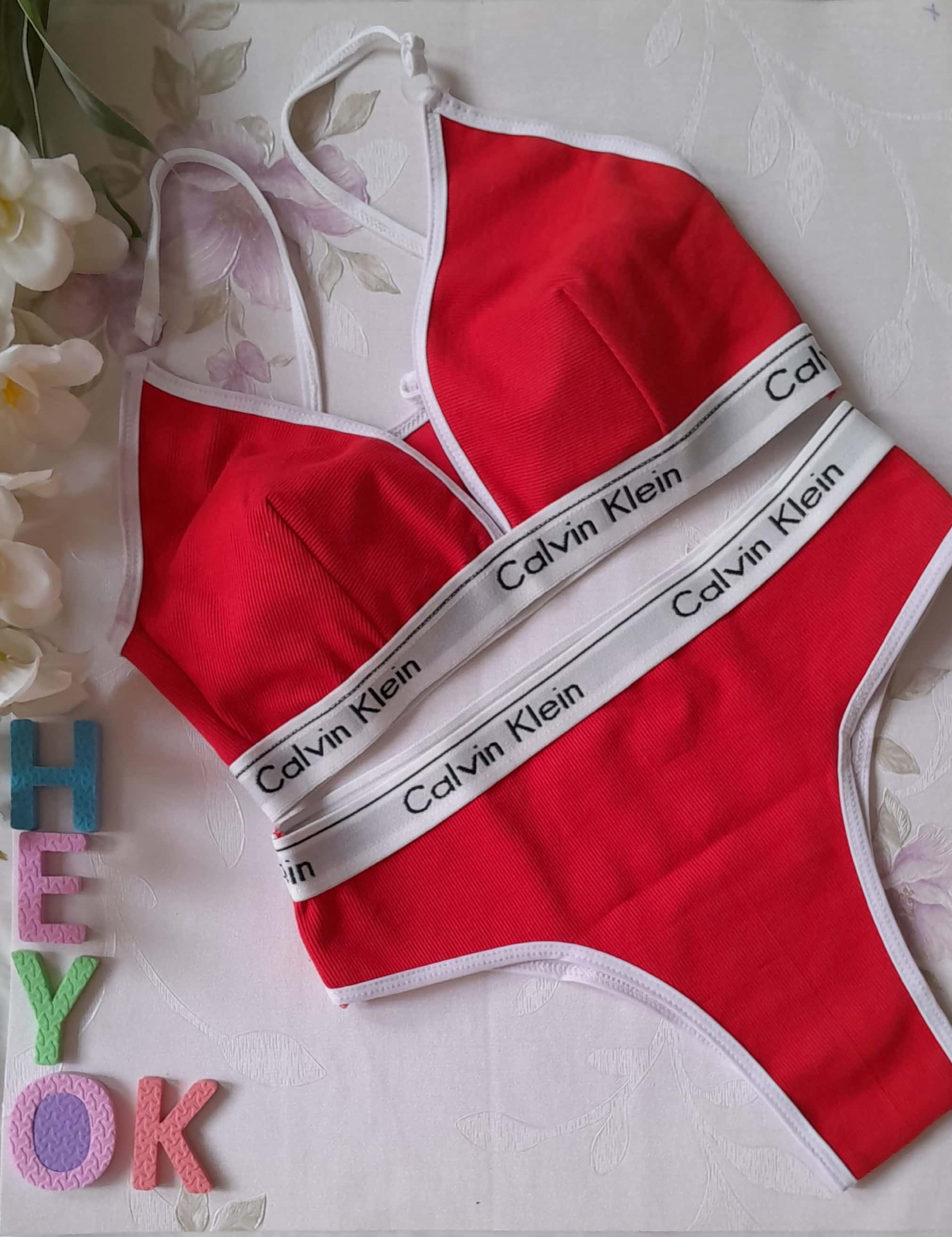 ست شورت و سوتین کش کلوین کبریتی