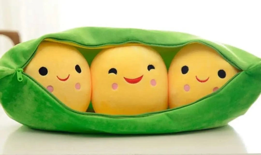 عروسک طرح نخود فرنگی