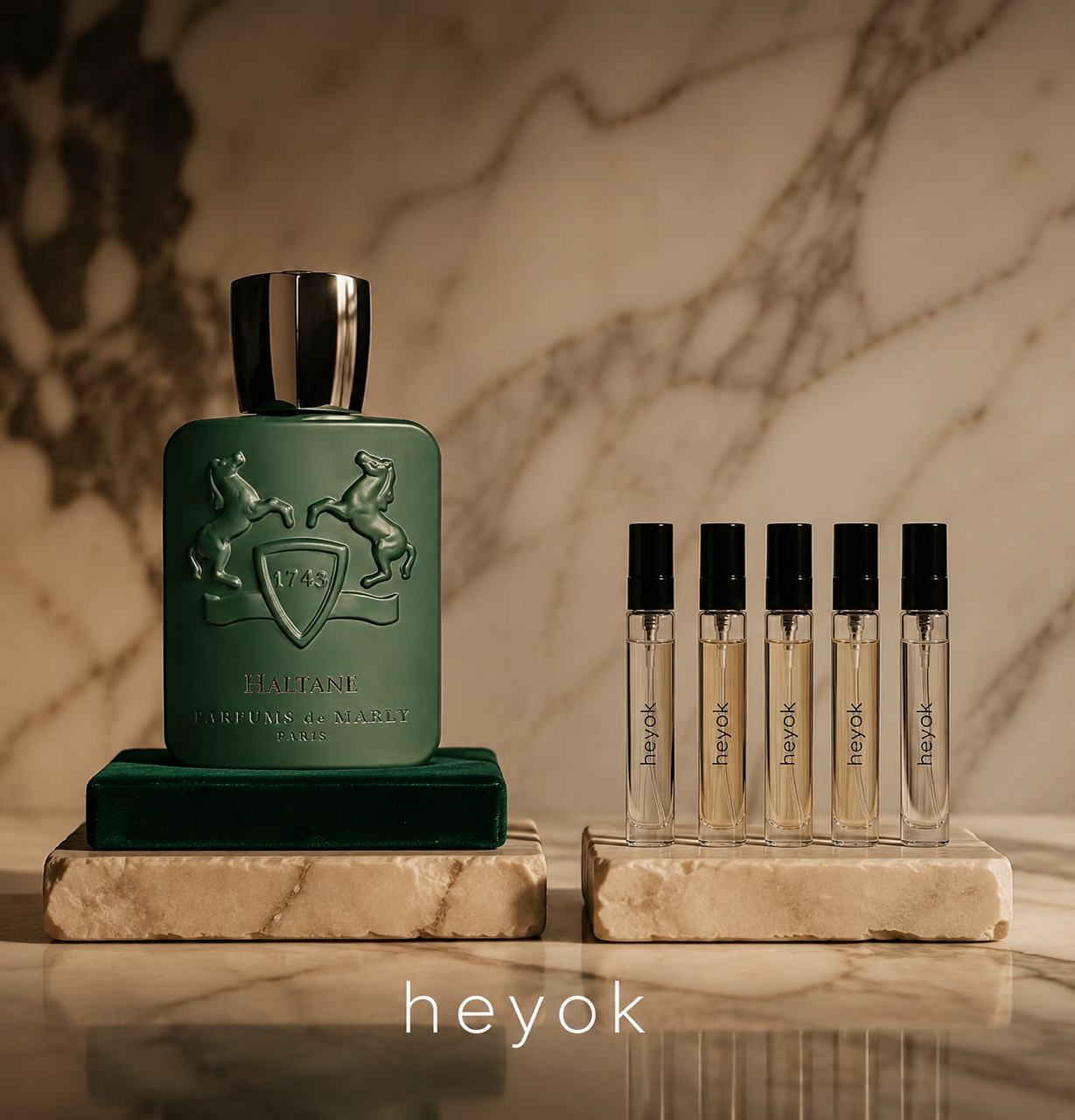 عطر ادکلن گرمی مارلی هالتان درجه یک  Marly Haltane حیوک حجم ۵ میل گارانتی حیوک کد ۵۰۰۱۲۶