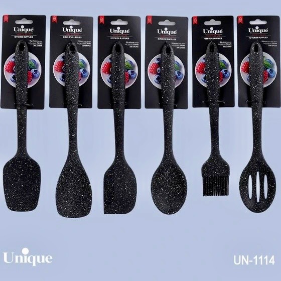 سرویس کفگیروملاقه سیلیکون متوسط یونیک کد UN-1114